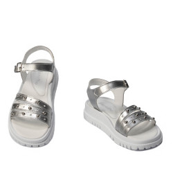 Sandale dama 5096 argintiu