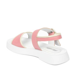 Sandale dama 5094 roz combinat