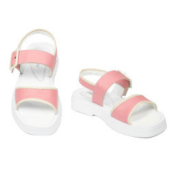 Sandale dama 5094 roz combinat