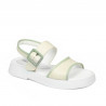 Sandale dama 5094 bej combinat