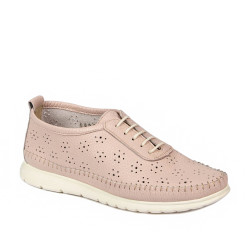 Mocasini dama 6061 pudra