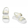 Sandale dama 5094 bej combinat