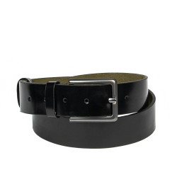 Curea barbati 68b negru florantic