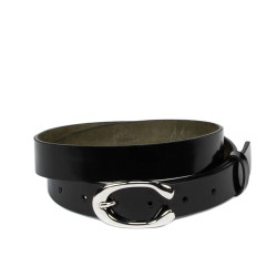 Curea dama 35m negru florantic