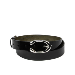Curea dama 35m negru florantic