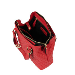 Geanta dama de umar 011g rosu coral