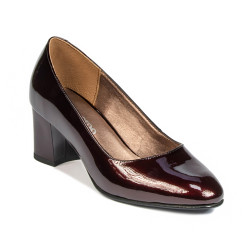 Pantofi eleganti dama 1268 lac bordo01