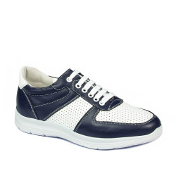Pantofi sport adolescenti 384 indigo combinat