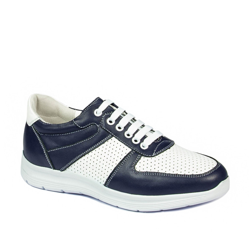 Pantofi sport adolescenti 384 indigo combinat