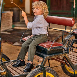 Kisgyermek cipő 71c fekete lifestyle