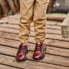 Pantofi copii mici 72c bordo sidef lifestyle