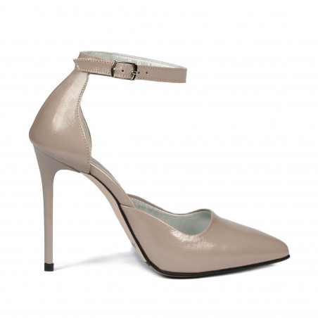 Pantofi eleganti dama 1296 lac capucino
