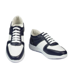 Pantofi sport adolescenti 384 indigo combinat