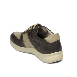 Pantofi sport adolescenti 384 kaki combinat