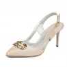 Sandale dama 1294 bej sidef