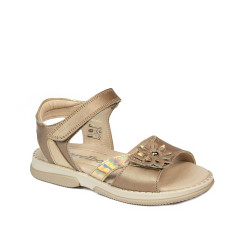 Sandale copii mici 80c auriu combinat