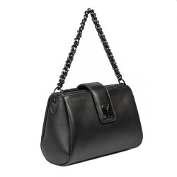 Geanta dama de umar 003g negru napa