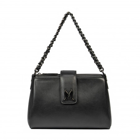 Geanta dama de umar 003g negru napa