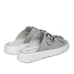 Sandale dama 5084-1 argintiu sidef