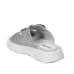 Sandale dama 5084-1 argintiu sidef