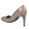 Pantofi eleganti dama 1276 lac capucino