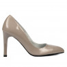Pantofi eleganti dama 1276 lac capucino