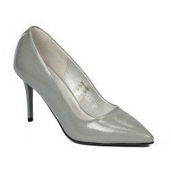 Pantofi eleganti dama 1293 lac gri