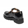 Pantofi copii 2020 negru florantic