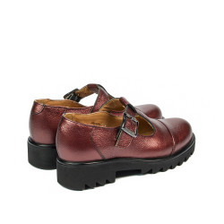Pantofi copii 2020 bordo sidef