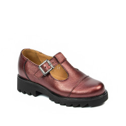 Pantofi copii 2020 bordo sidef
