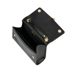 Geanta dama de umar 009g negru safiano
