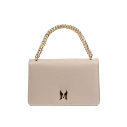Női válltáska 010g beige kaviár