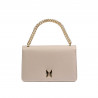 Női válltáska 010g beige kaviár