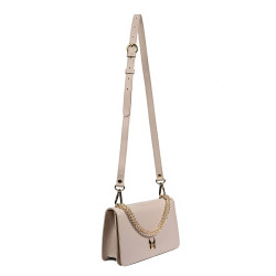 Női válltáska 010g beige kaviár
