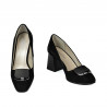 Pantofi eleganti dama 1291 negru antilopa
