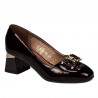 Pantofi eleganti dama 1298 lac bordo