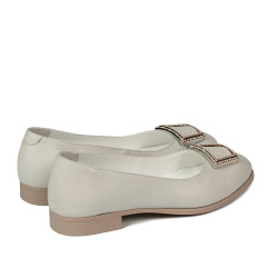 Balerini dama 6062 alb fildes
