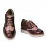 Pantofi copii 2021 bordo sidef combinat