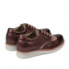 Pantofi copii 2021 bordo sidef combinat