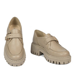 Pantofi casual dama 6068 bej