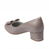 Pantofi eleganti dama 1270-1 capucino sidef