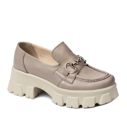 Pantofi casual dama 6065 nisip