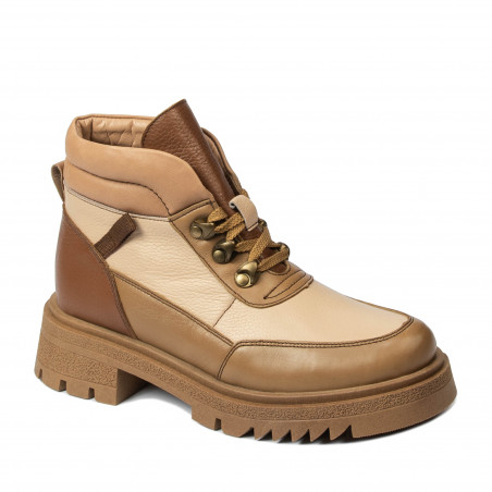 Ghete dama 3382 camel combinat