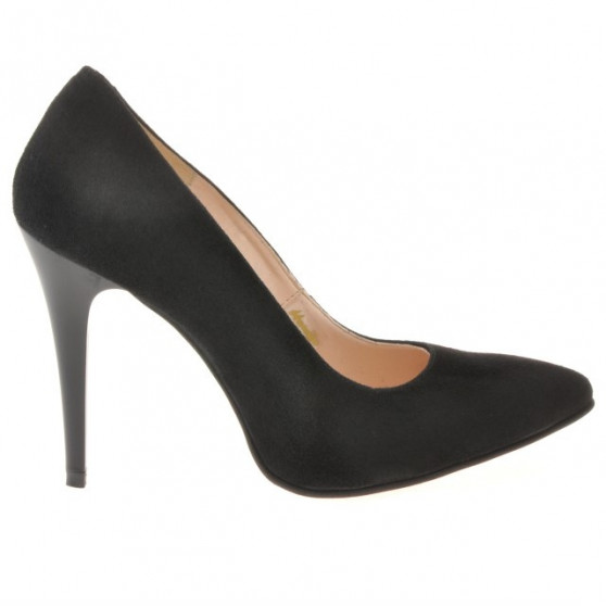 Pantofi eleganti dama 1241 negru antilopa Pantofi eleganti dama 1241 negru antilopa