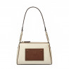 Geanta dama de umar 016g bej latte combinat
