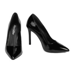 Pantofi eleganti dama 1299 lac negru