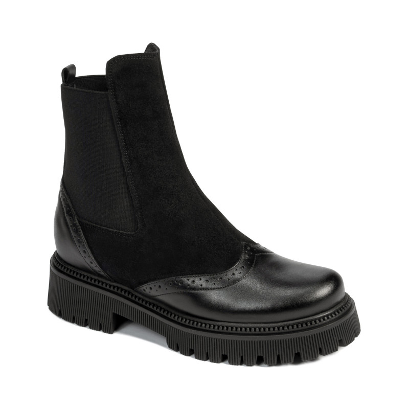 Ghete dama 3390 negru combinat