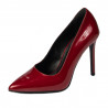 Pantofi eleganti dama 1299 lac rosu