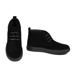 Tizenéves csizma 4011 fekete bufo