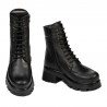 Ghete dama 3386 negru combinat